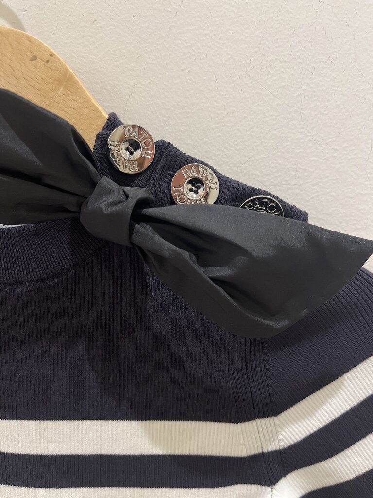 Patou Striped bow knit