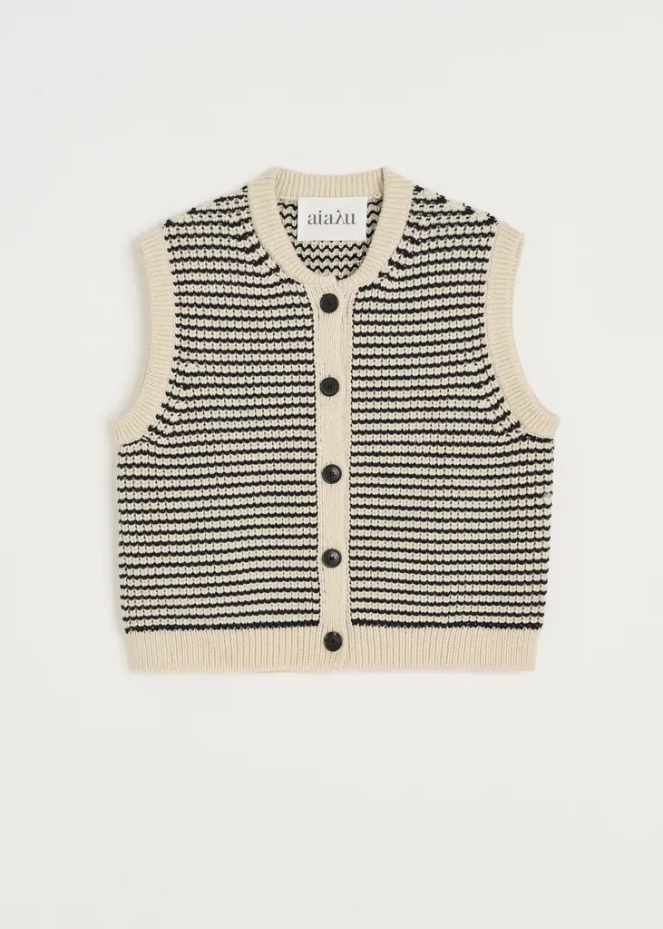 Aiayu Knit waistcoat