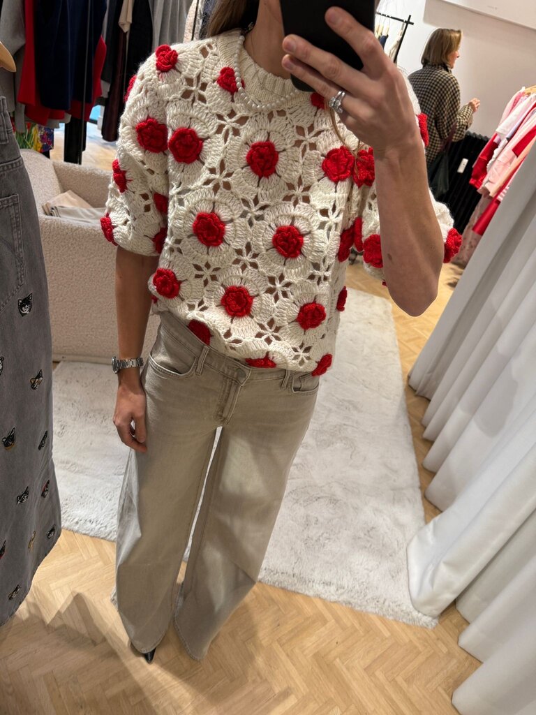 FARM Rio Flower crochet knit