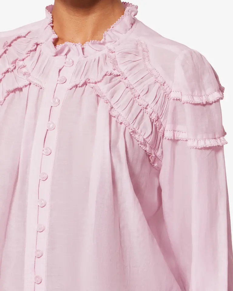 Lightpink cotton blouse