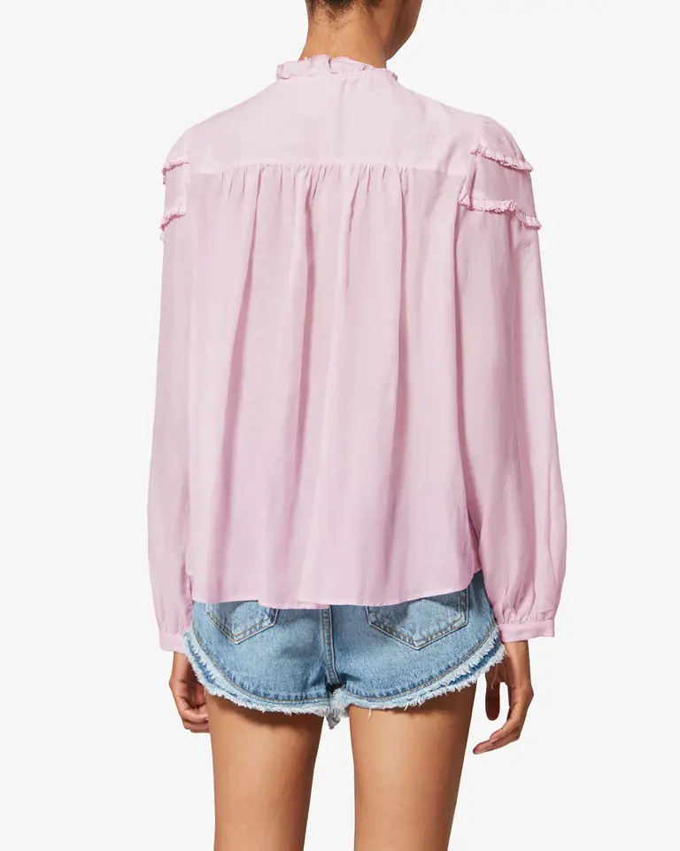 Lightpink cotton blouse