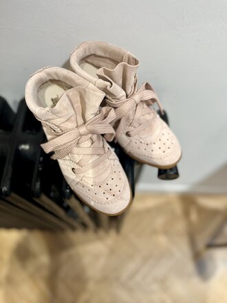Wedgesneaker nude