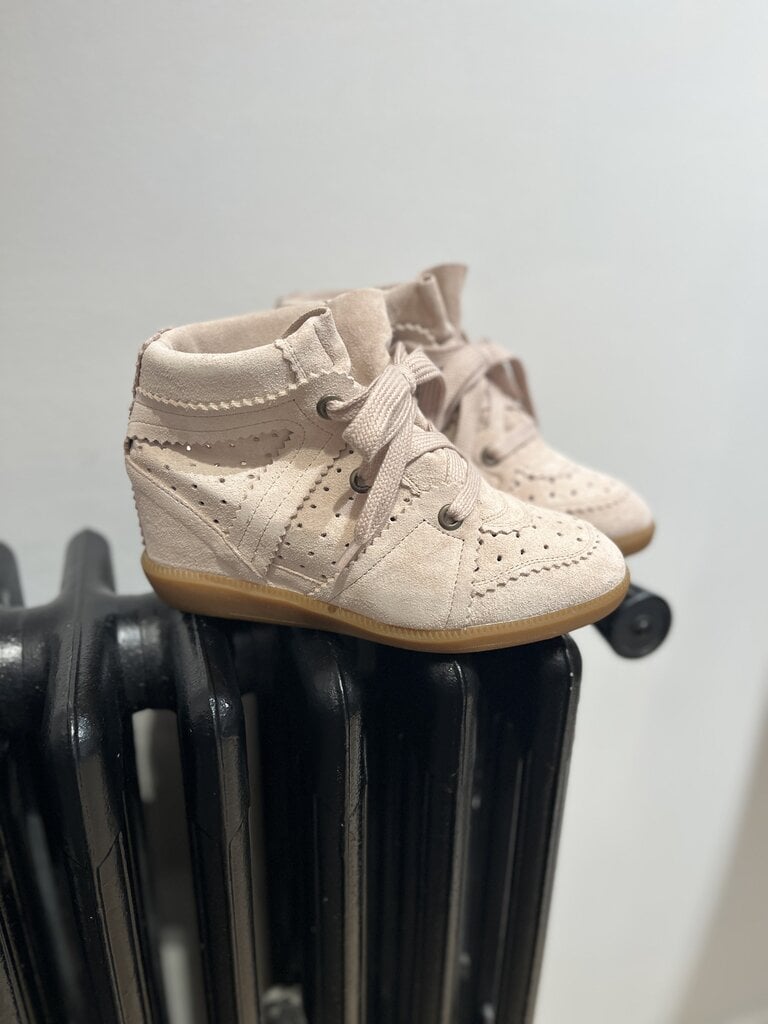 Wedgesneaker nude