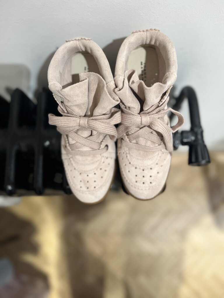 Wedgesneaker nude