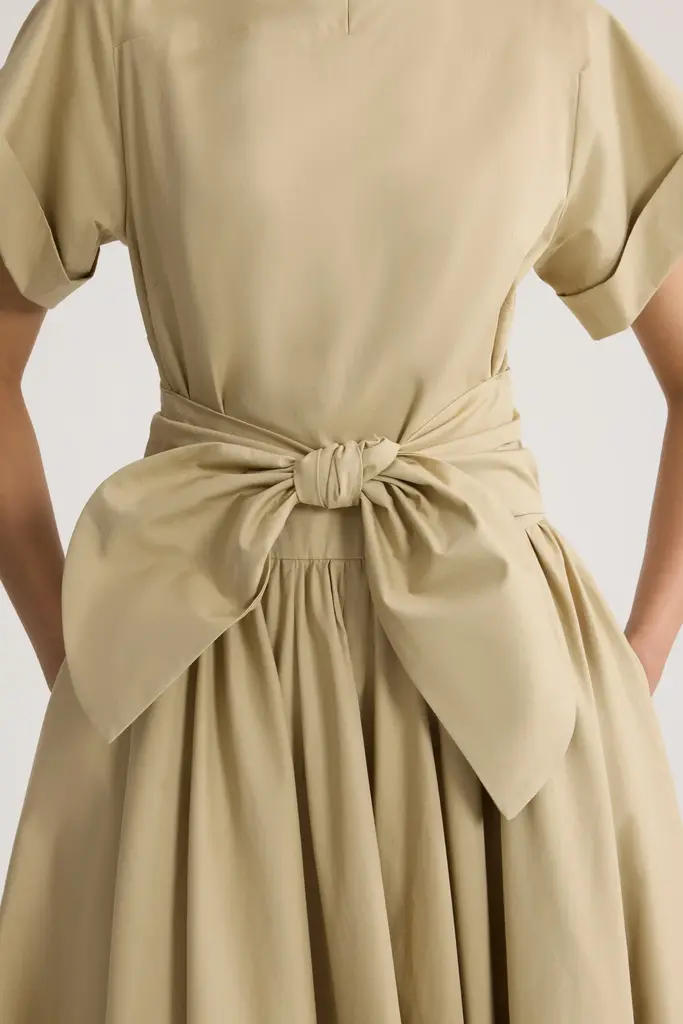 Patou Midi dress knot