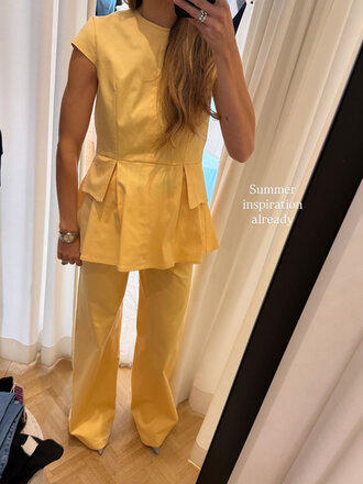 Rhune Ida Top Yellow