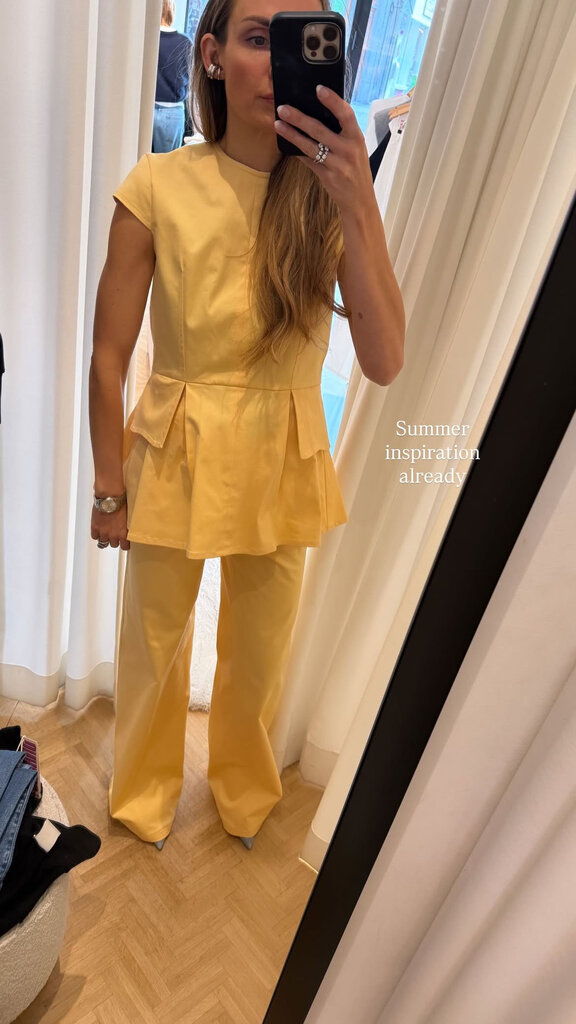 Rhune Ida Top Yellow