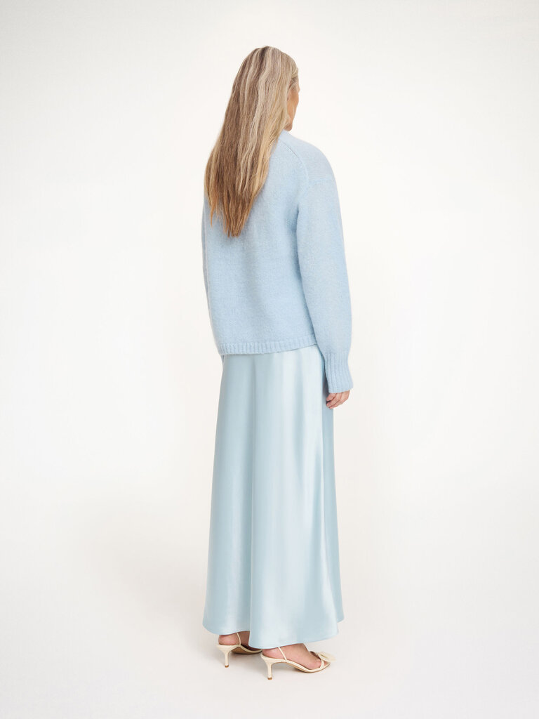 by malene birger Silky skirt skyblue
