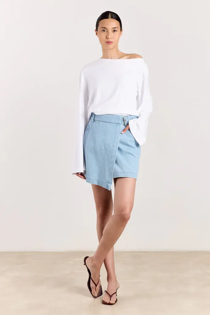 Studio Clique Anais offshoulder white