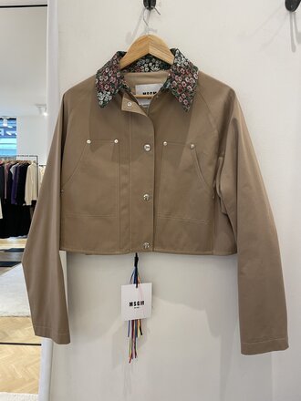 MSGM Macy jacket beige
