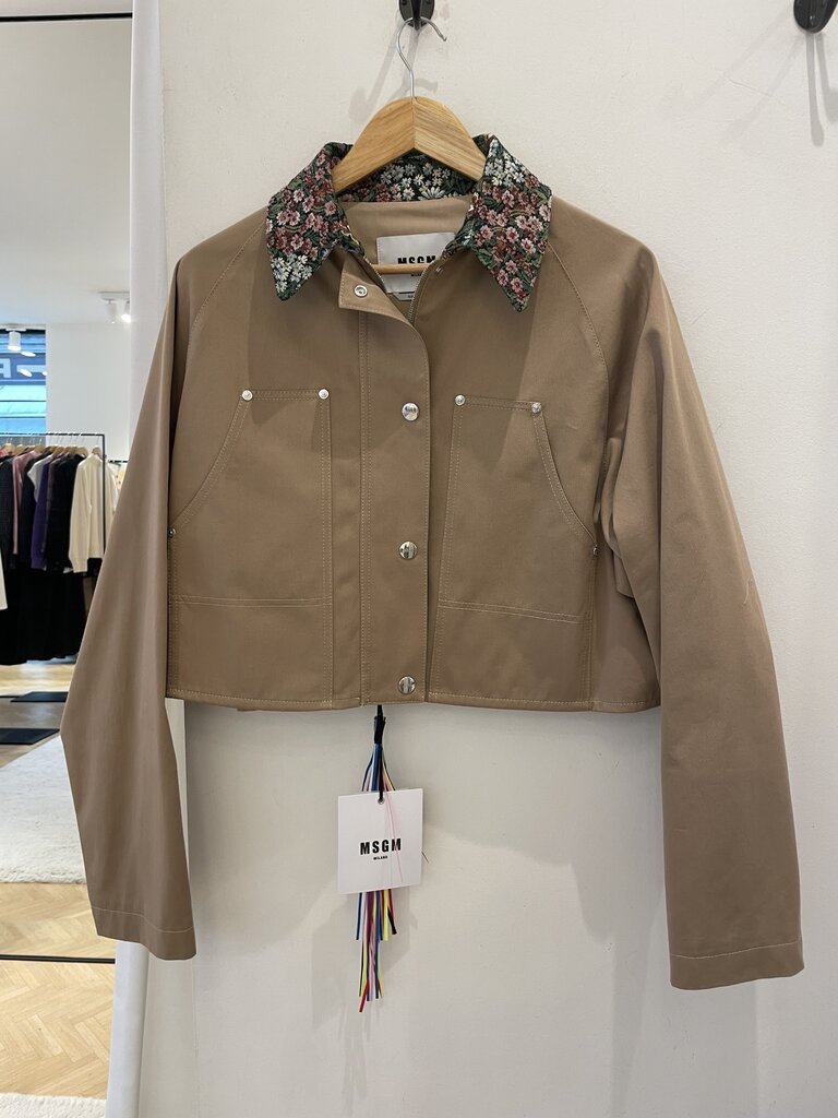 MSGM Macy jacket beige