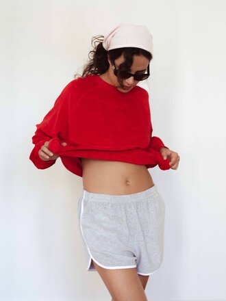 Raff Terry short grey