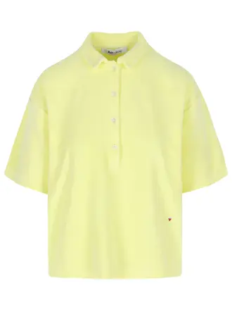 Raff Terry polo lemon