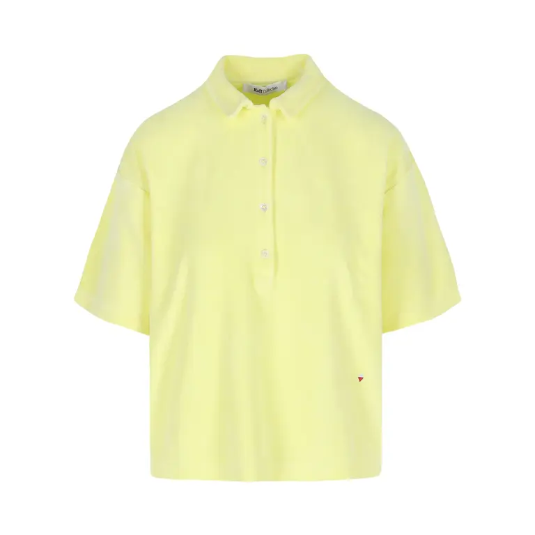 Raff Terry polo lemon