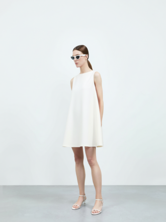 Rhune Barbara dress white duchesse