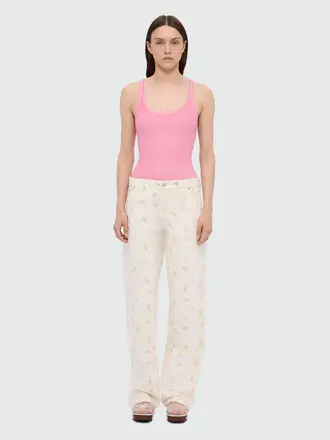 MSGM Floral pants