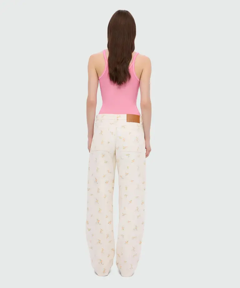 MSGM Floral pants