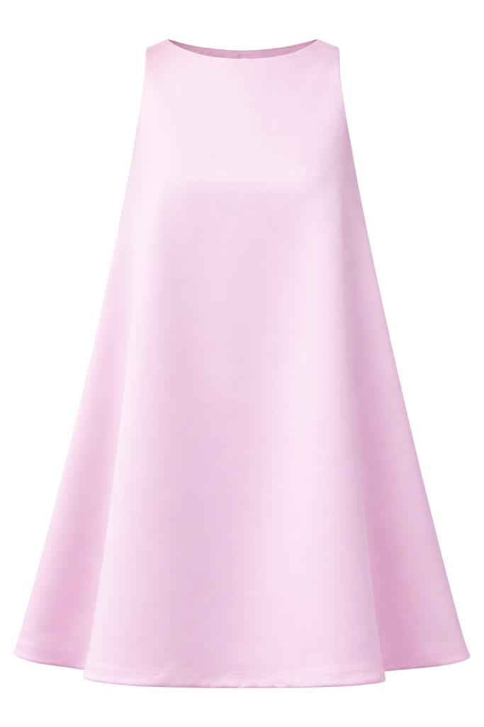 Rhune Barbara dress pink duchesse
