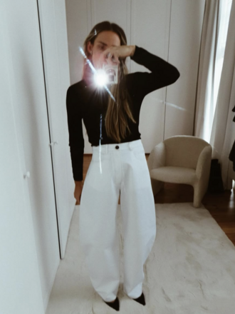 Rhune Grace pants white