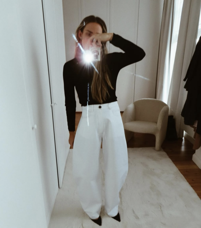 Rhune Grace pants white