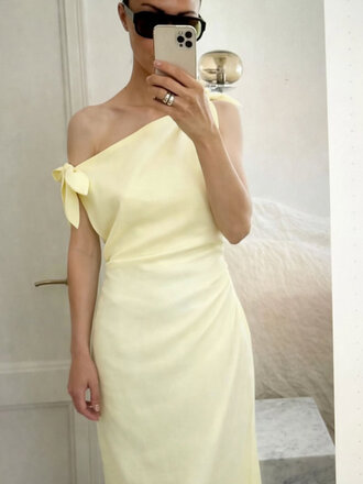 Rhune Elena Dress Yellow