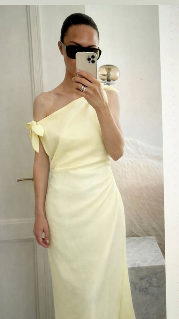 Rhune Elena Dress Yellow