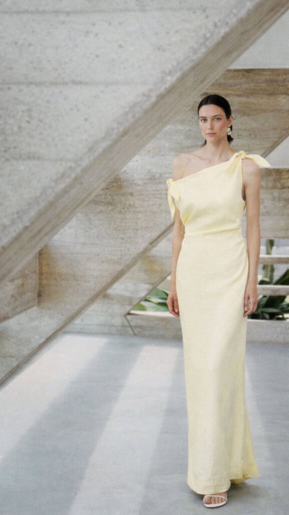 Rhune Elena Dress Yellow