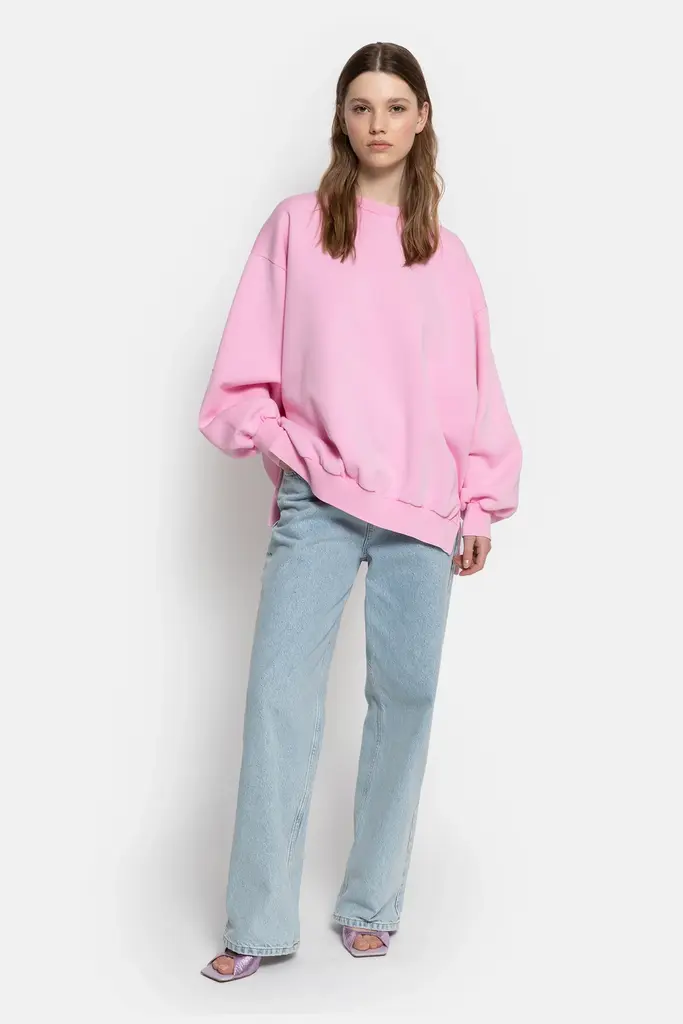 Oversized sweatshirt pink