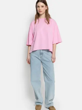 Boxy T-shirt pink
