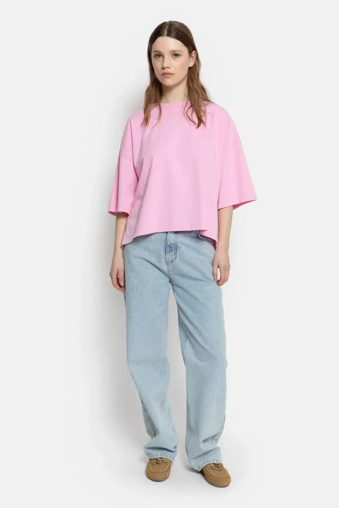 Boxy T-shirt pink