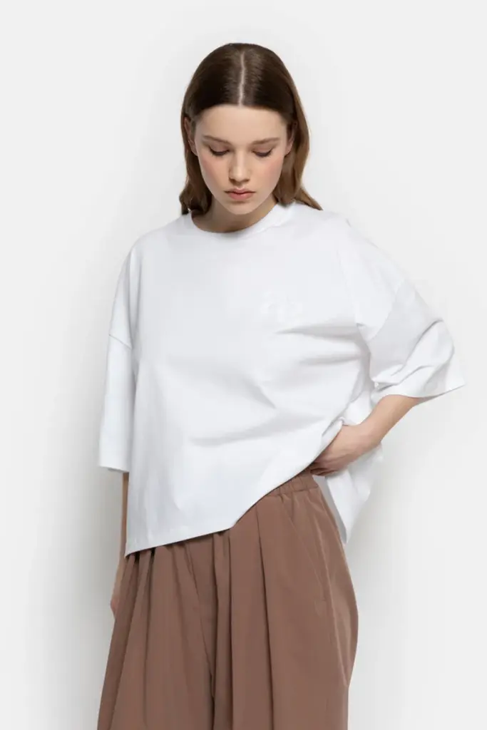 Boxy T-shirt white