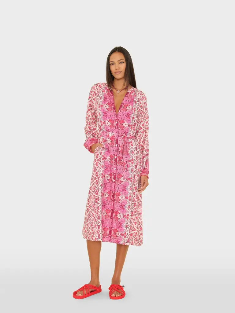 Xirena Berry print dress