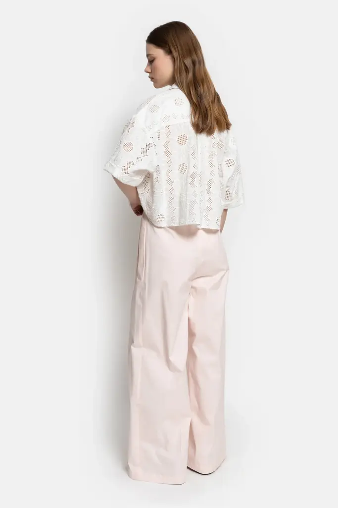 Light Pink elasticated wide pants