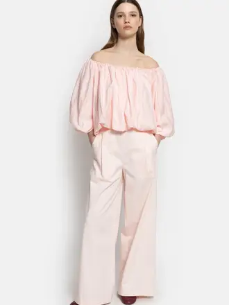 Light Pink elasticated wide pants