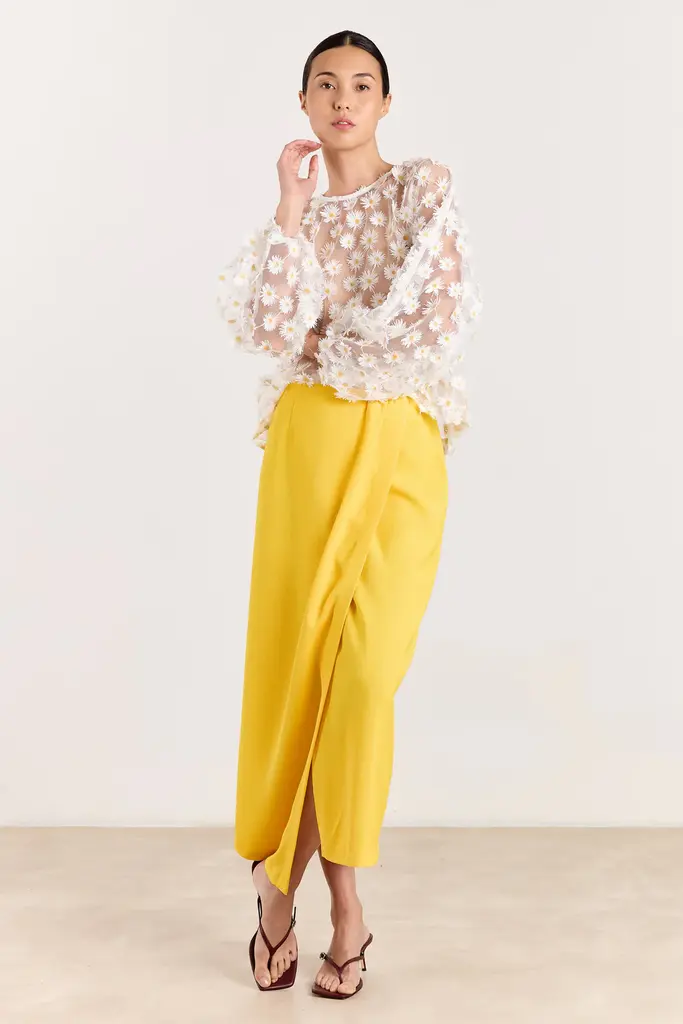 Studio Clique Daisy sheer blouse
