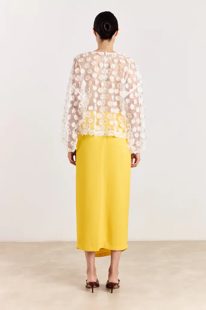 Studio Clique Daisy sheer blouse