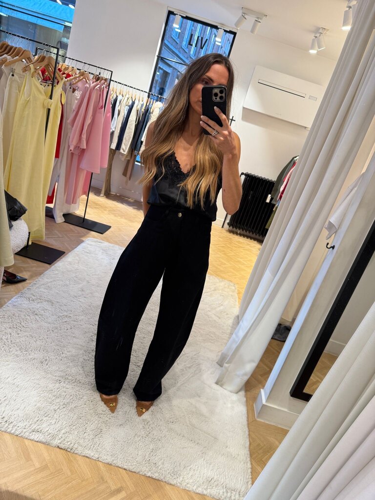 Rhune Grace pants denim black