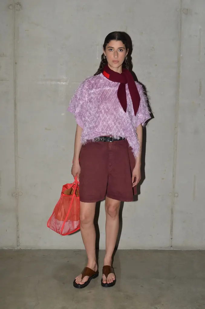 Collectors Club Fringe top orchid