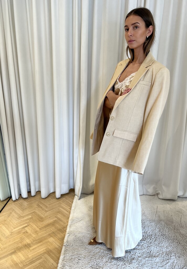 Beige blazer