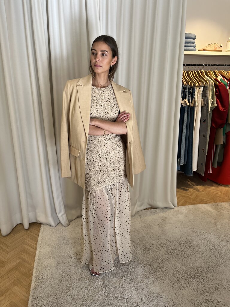 by malene birger Polkadot smock dress