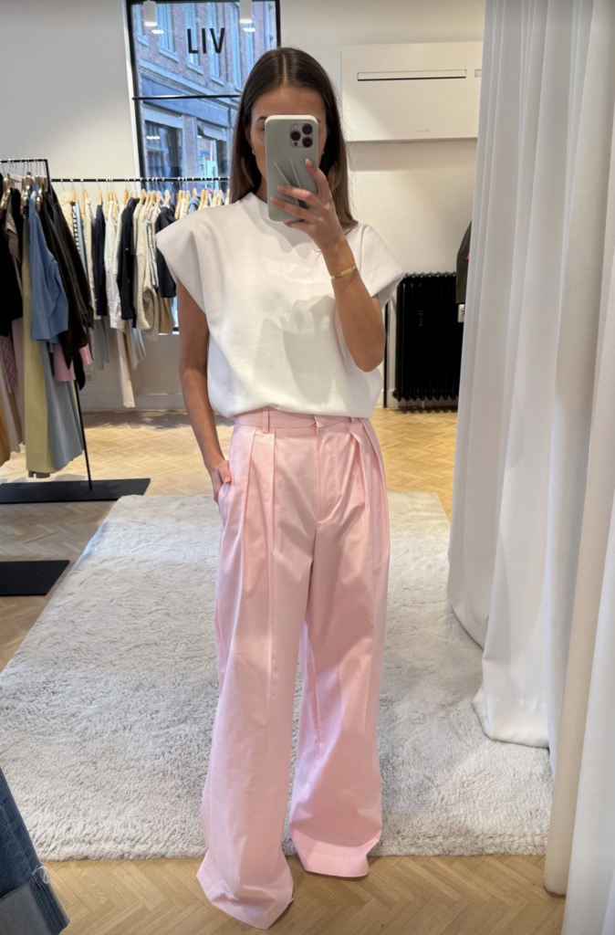 Rhune Celine pants cotton pink