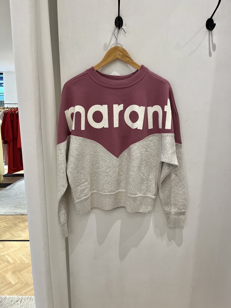 Houston sweater mauve/grey