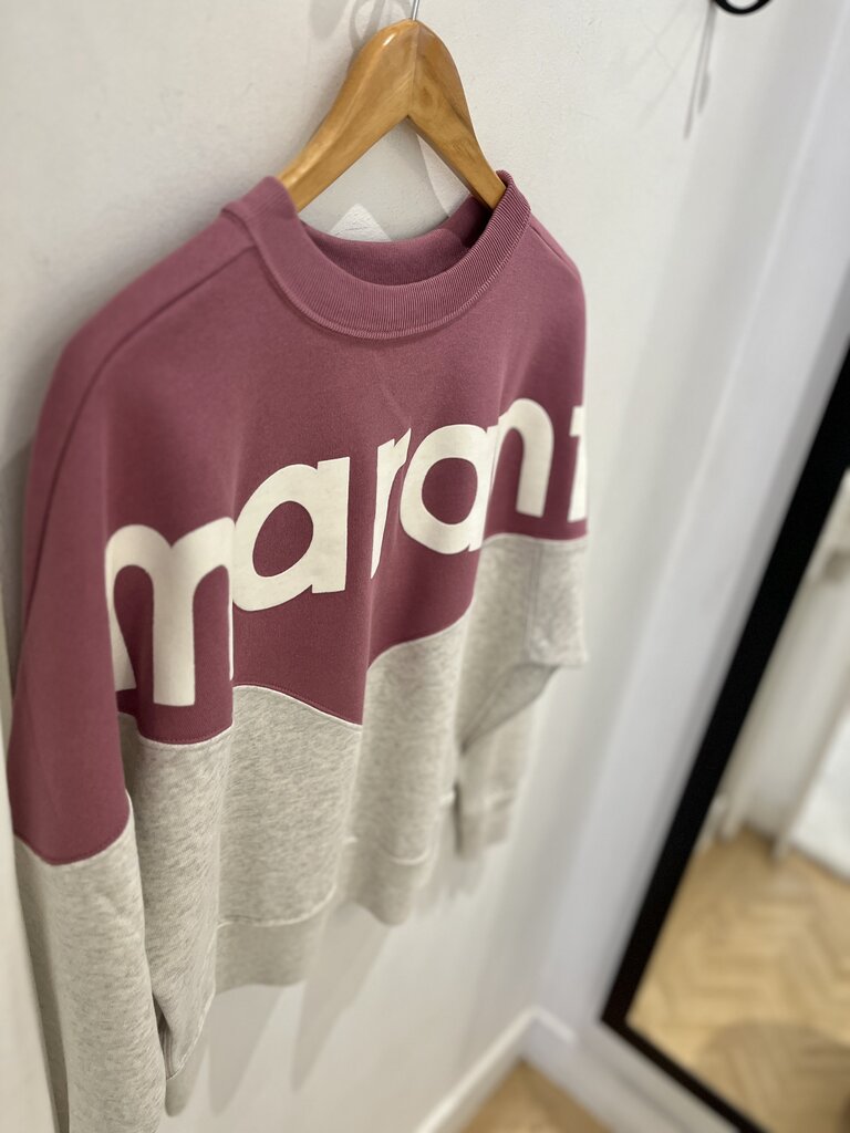 Houston sweater mauve/grey