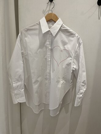 Y-Enzo Heart on breast shirt