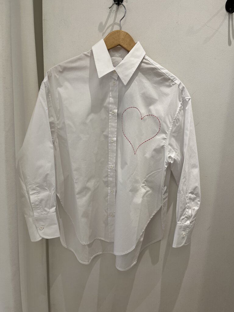 Y-Enzo Heart on breast shirt