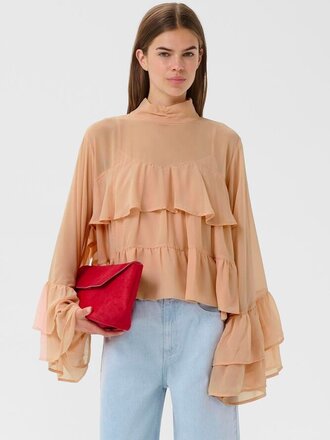 Ruffle blouse