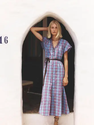 Xirena Checkered dress