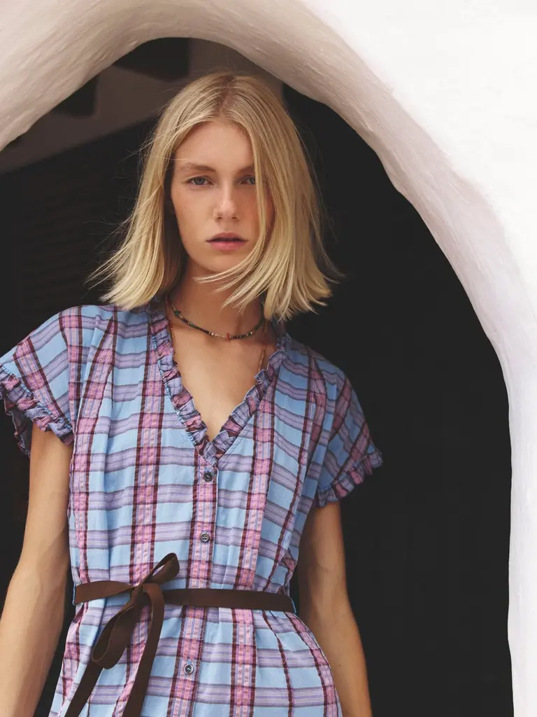 Xirena Checkered dress