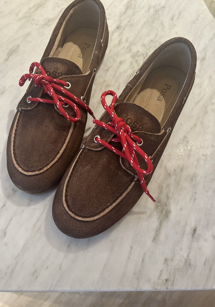 Posa Boat loafer brushed brown