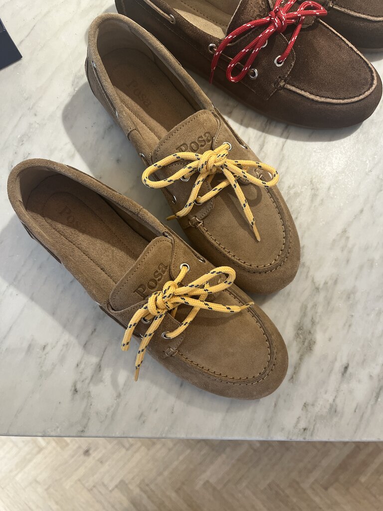 Posa Boat loafer brushed beige